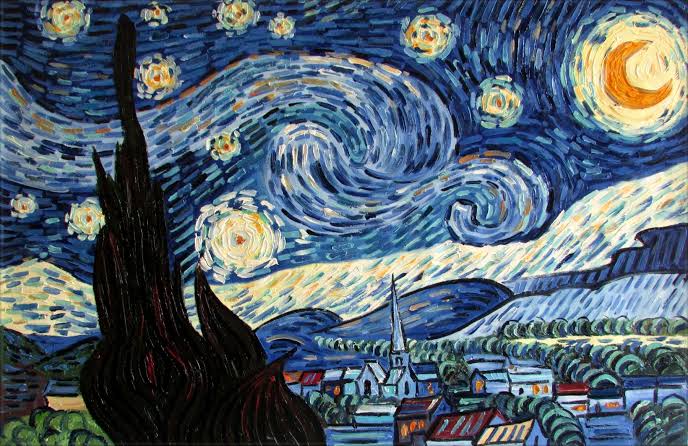Starry Night, Vincent Van Gogh